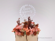  Decoratiune plexi Love grows here S